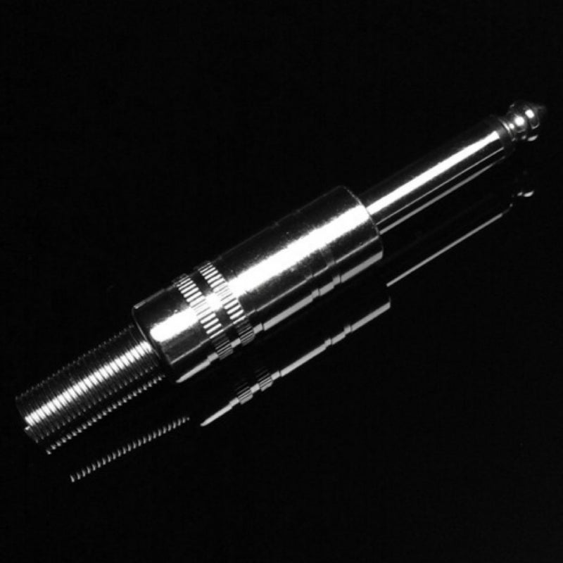 CESS 6.35mm 1/4 inch Mono Audio Phono Tone Cable Connector - 1/4 TS Guitar Cable Connector (10 Pack) - Image 3